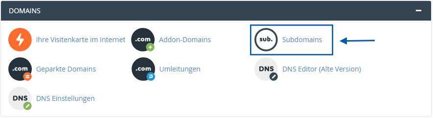 CPanel Domains